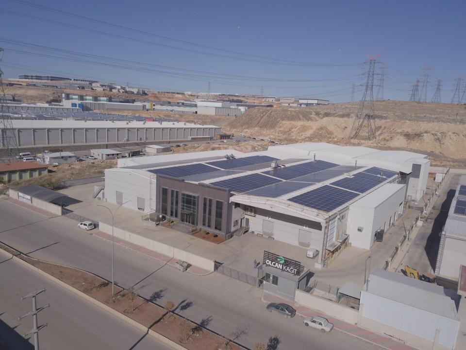 Olcan Kağıt production facility